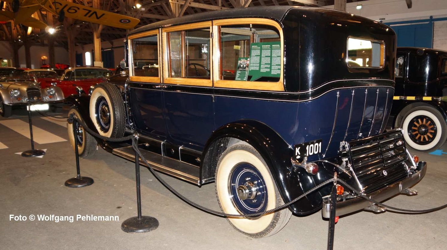 Egeskov slot - Automuseum with approx. 100 oldtimer cars - Cadillac V12 Bj 1931 - Foto © Wolfgang Pehlemann