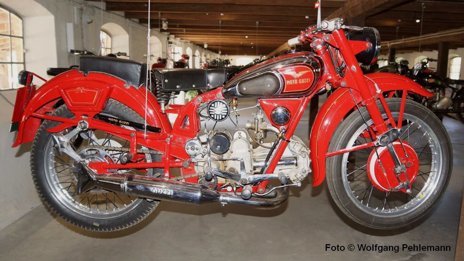 Egeskov slot - Museum with one (1949) of more then 70 Motorcycles - Foto © Wolfgang Pehlemann