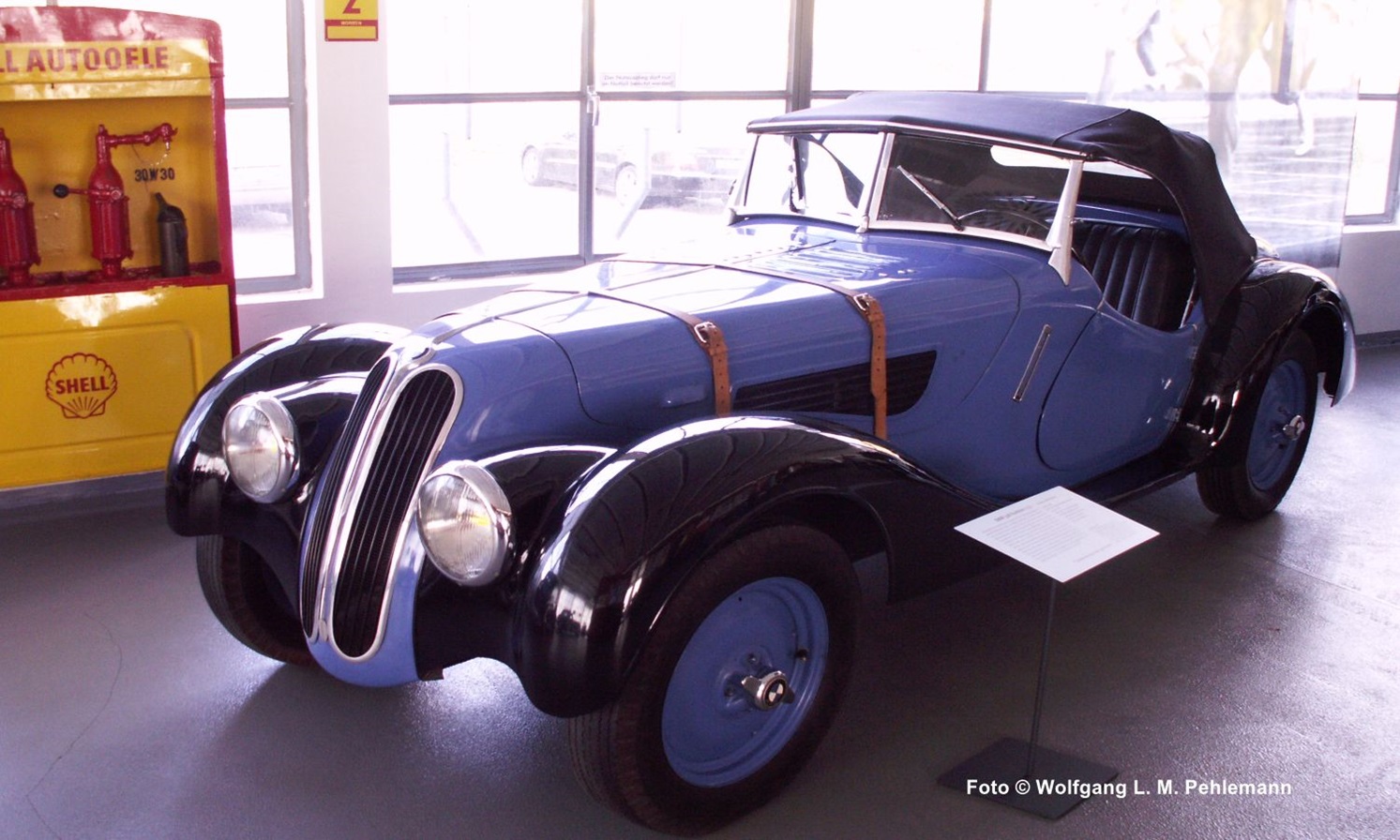Ein Nachfolger BMW 3 15 im awe Museum in Eisenach - Foto© Wolfgang Pehlemann
