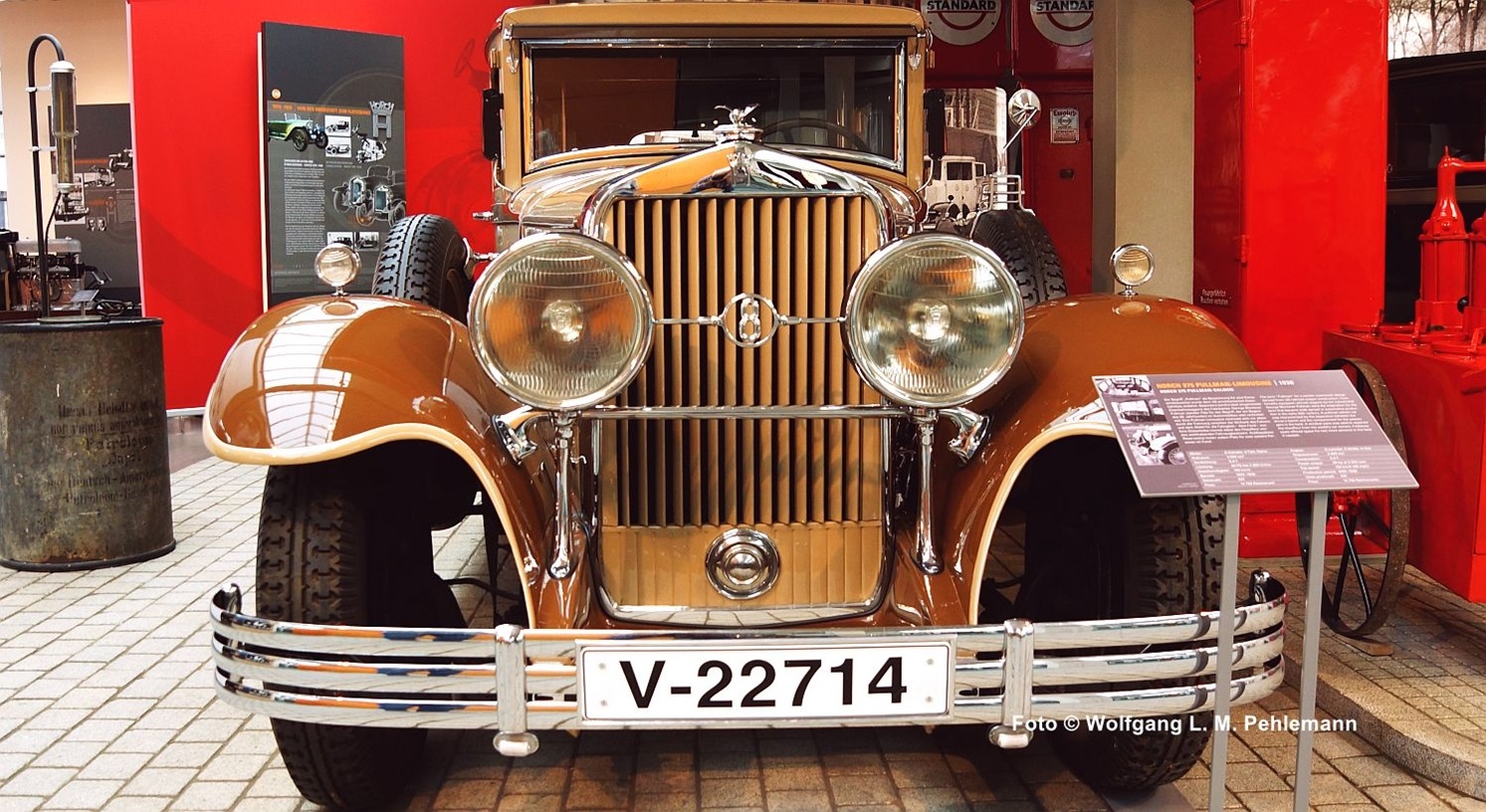 Horch 375 Pullman-Limousine Bj 1930 - Foto © Wolfgang L. M. Pehlemann