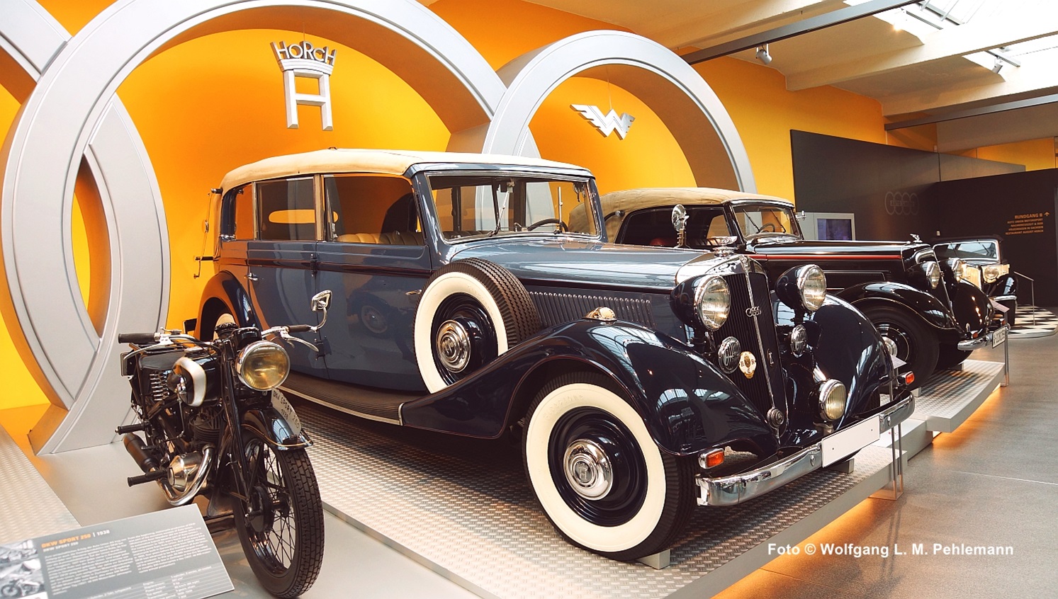 Horch Wanderer kommst nach Zwickau find'st auch Audi & DKW - Foto © Wolfgang Pehlemann